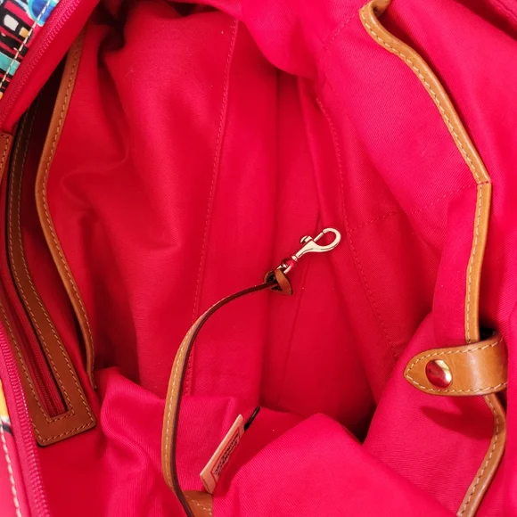 Dooney & Bourke Sandbar Large Tulip Shopper ~ Beachy ~ Coastal ~ VGUC w/tags - Picture 11 of 16